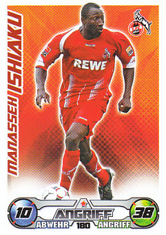 Manasseh Ishiaku 1. FC Koln 2009/10 Topps MA Bundesliga #180